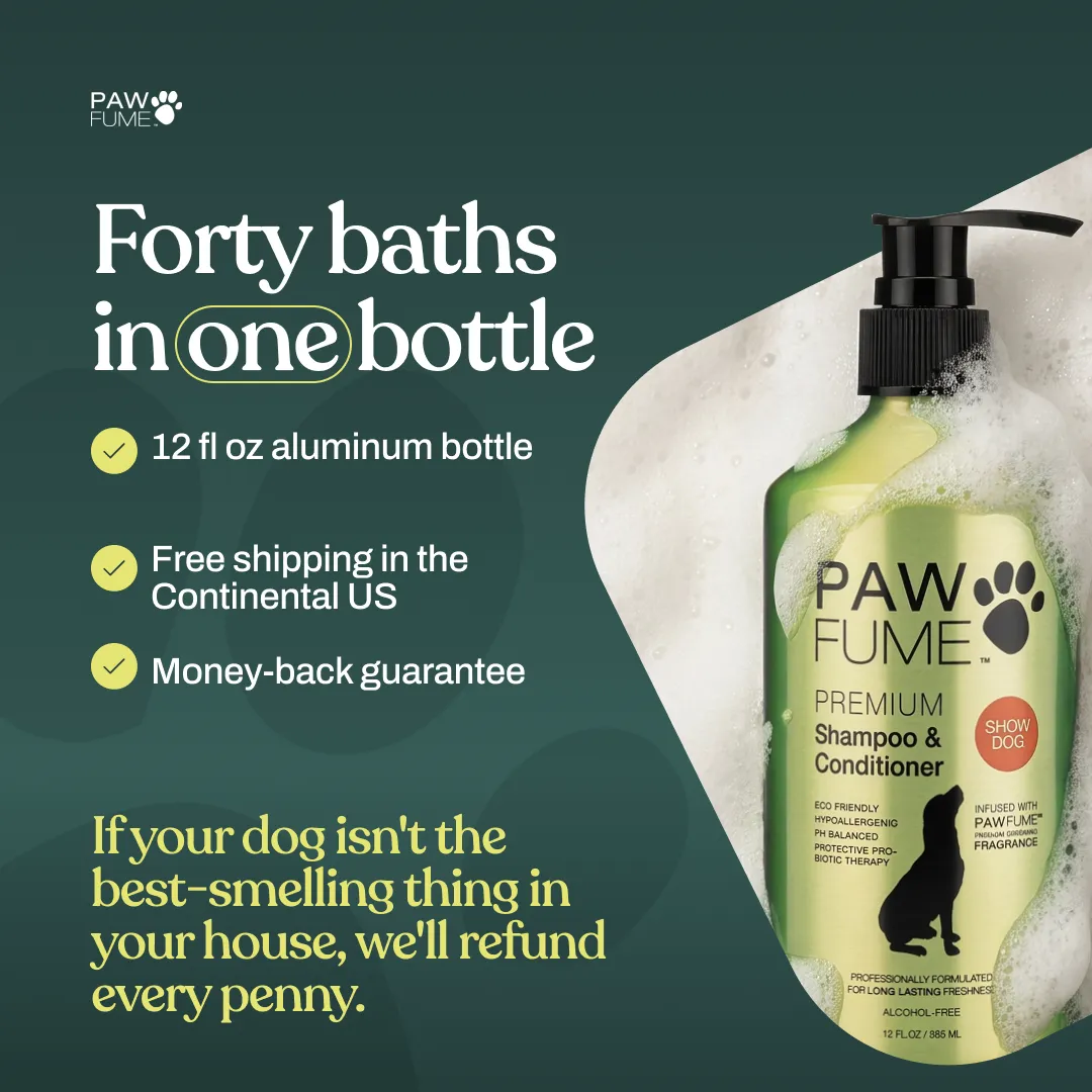 Show Dog Shampoo and Conditioner 6 Pack