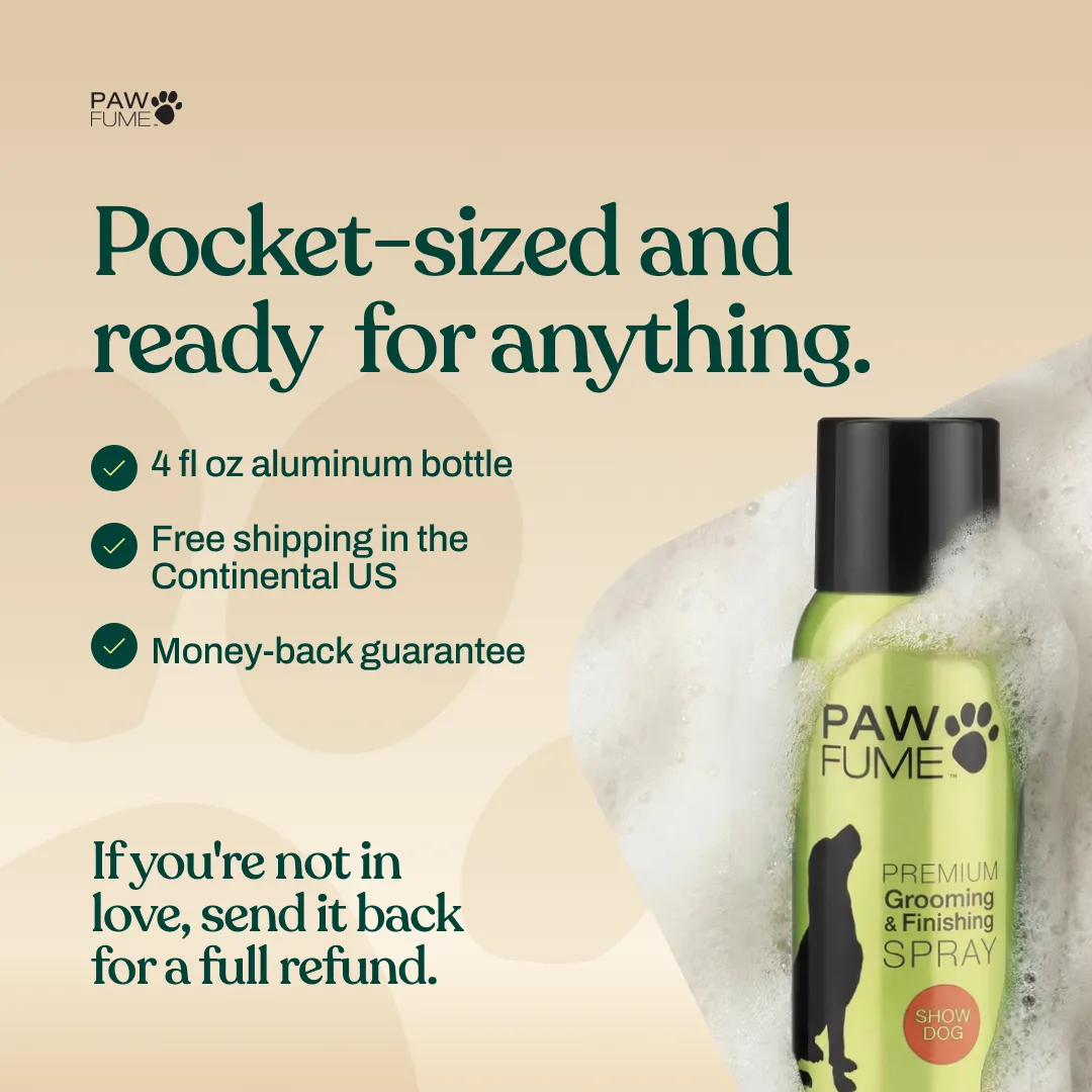 Show Dog Grooming Spray