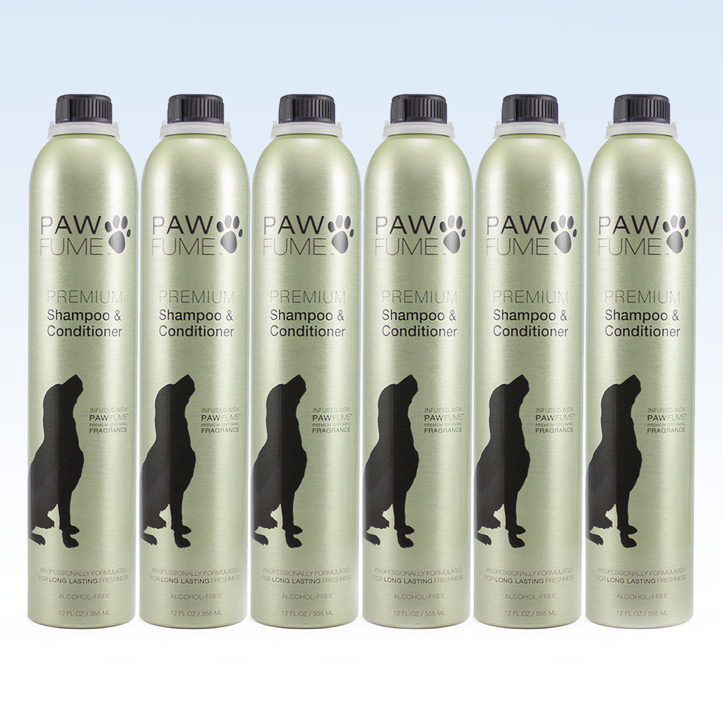 Show Dog Shampoo and Conditioner 6 Pack Pawfume Premium
